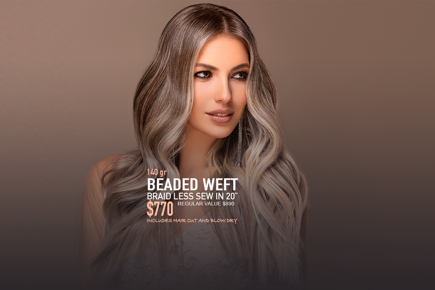 Braid Less Sew In Hair Extensions Miami Beauty Salon