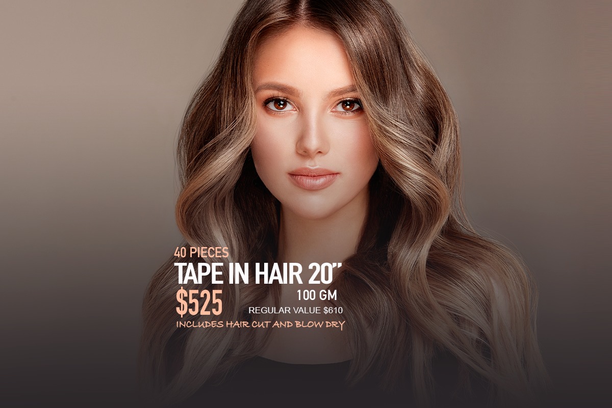 Tape In Miami Hair Extensions Salon